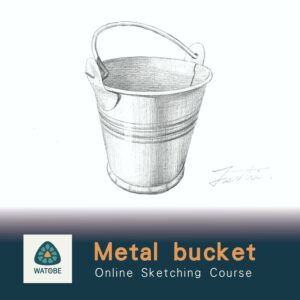 Online Sketching Metal bucket